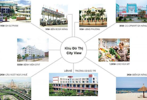 Khu đô thị City View trung tâm Q.Liên Chiểu, giá chỉ từ 9 tr/m2 đường 17m5, tiềm năng sinh lời cao 8211563