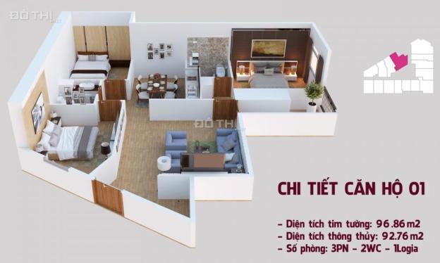 Bán gấp 2 căn hộ 3 phòng ngủ, giá rẻ. Vị trí đẹp nhất Hà Đông 8225585