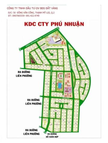 Bán đất nền dự án Phú Nhuận, Phước Long B, Quận 9 8252529