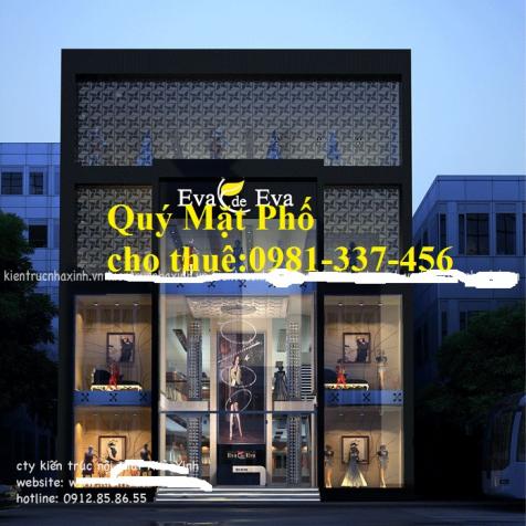 Cho thuê mặt phố Xuân Thủy 40m2 mt: 4m 4 tầng 35tr/th 0981- 337- 456 8348257