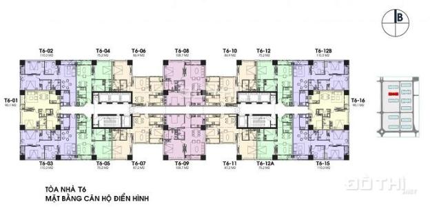 Times City chính chủ gửi bán cắt lỗ căn hộ 2PN, 2WC, 87m2 T5, giá 2,9 tỷ 8308728