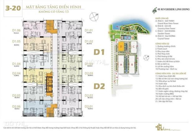 Bán căn hộ Resort 4S Riverside Linh Đông, Thủ Đức 7706543