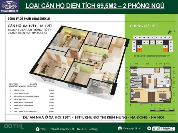 Mua chung cư giá rẻ tại Hà Nội chỉ 13trđ/m2 8336734