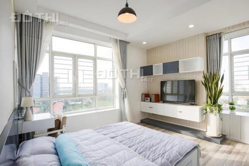 Cho thuê căn hộ 2PN Phú Hoàng Anh, nội thất đầy đủ cao cấp, giá 10.5tr/tháng. LH 0902 765 043 Sơn 8339217