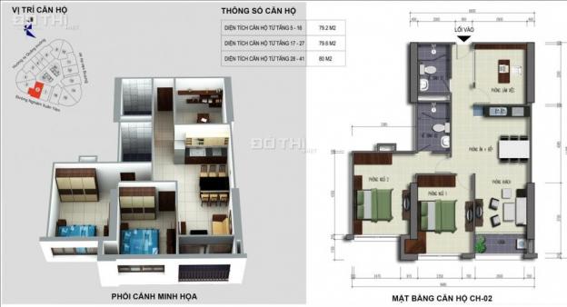 Cơ hội mua nhà cao cấp cho những cặp vợ chồng trẻ có TN thấp - tòa B dự án VC2 - Kim Văn Kim Lũ 7941748