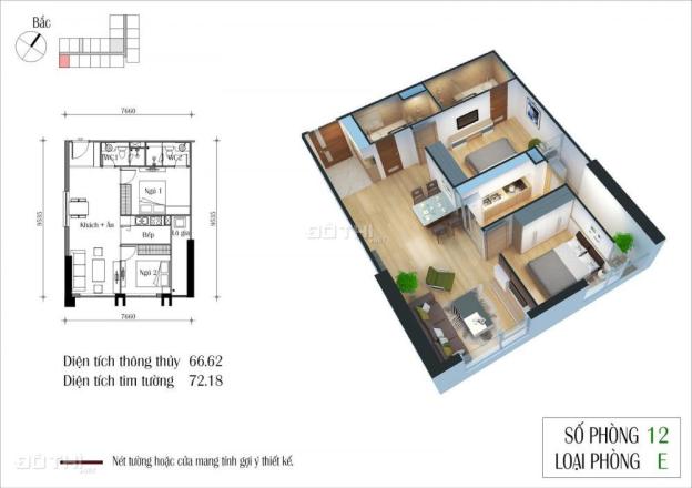 (Gấp) GĐ chuyển vào Nam, bán căn góc CT4 Eco Green, tầng 1612 (66m2), 22tr/m2. Cô My 0962 749 250 8351650