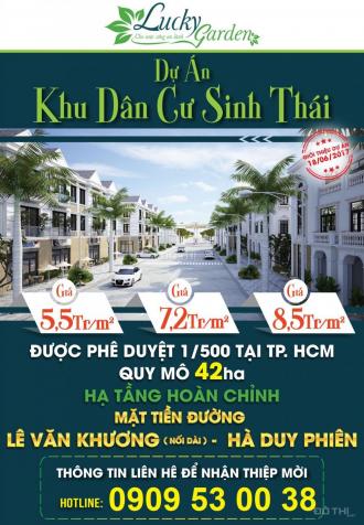 Bán đất nền ven sông gần cầu Rạch Tra, Lê Văn Khương. LH: 0909530038 8354016