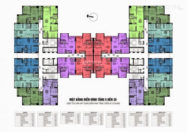 0965490578 – CC bán gấp CC 75 Tam Trinh, căn 1808: 98,5m2 và căn 2005: 70m2, tòa B, giá 23 tr/m2 8354778