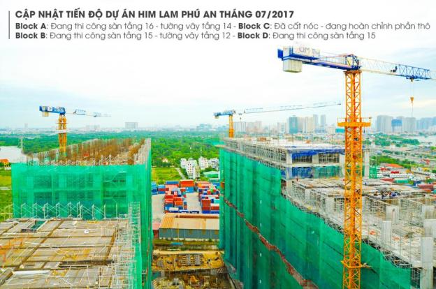 Căn hộ Him Lam cạnh Thảo Điền, Quận 2, ngay ga số 9 tuyến Metro số 1, trả trước 45% nhận nhà 9555425