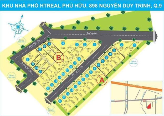 Đất nền ngay TT Phú Hữu, Quận 9, 1.55tỷ/nền, NH hỗ trợ 50%, SĐR 8439129