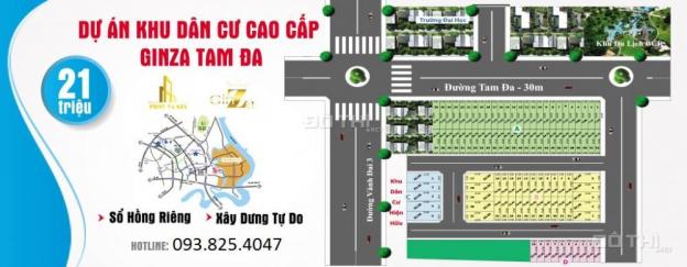 Bán đất nền dự án tại đường Tam Đa, P. Trường Thạnh, Quận 9, Hồ Chí Minh, DT 65m2, giá 21 tr/m2 8360247