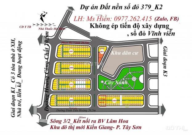 Bán đất nền 379 K3 Phan Bá Vành, Thái Bình có bể bơi dự án sôi động nhất tháng 6 dư. 09772624151 8360720
