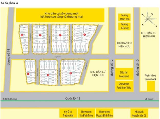 Cần tiền làm ăn bán lô đất KDC gần chợ Bình Triệu 8769105