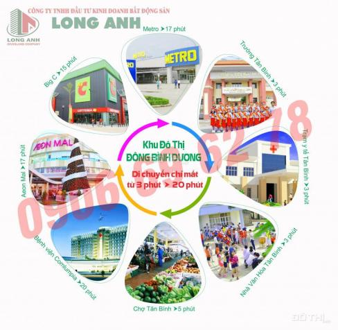 Đông Bình Dương - Tiến độ tháng 7. LH: 0906 69 62 78 8368111