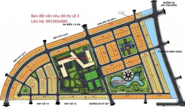 Bán đất nền dự án khu đô thị Số 3 view công viên hồ sinh thái, ngay trung tâm làng đại học Đà Nẵng 8370683