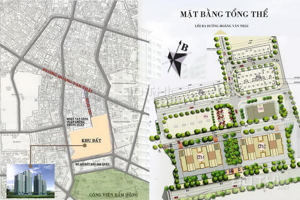 Chính chủ cần bán lại căn góc 66,5m2 dự án Hà Đô - 183 Hoàng Văn Thái - 0915510555 8372744
