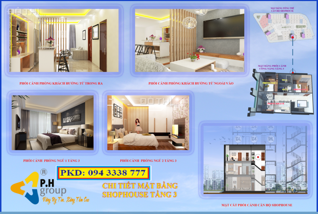 Căn shophouse PH Nha Trang, chi phí thấp, sinh lợi cao, không lo lượng KH 8379680