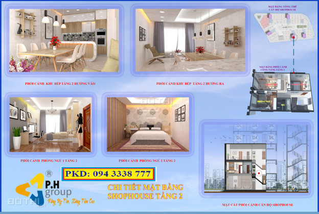 Căn shophouse PH Nha Trang, chi phí thấp, sinh lợi cao, không lo lượng KH 8379680