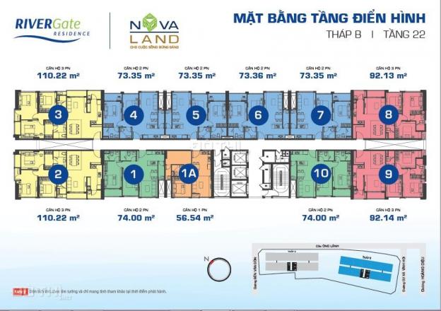 Bán rẻ dự án CH River Gate 1PN: 1.4 tỷ, 1+1PN: 2.85 tỷ, 2PN: 3.8 tỷ, 3PN: 4.8 tỷ. LH 0916.020.270 8415908