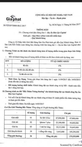 Bán đất nền dự án Bảo Lộc Capital giá rẻ, pháp lý đầy đủ 8600685