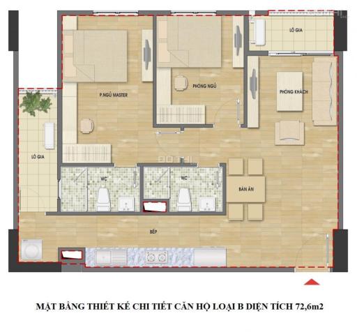 Bán thu hồi vốn căn 1206, DT 72,6m2 chung cư HUD3 Nguyễn Đức Cảnh, giá rẻ 8472792