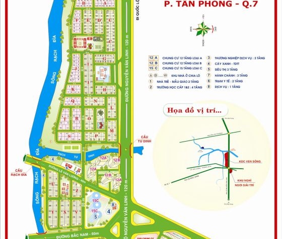 Đất nền nhà phố khu Dân cư Ven Sông Tân Phong, 5x18m, Quận 7, bán gấp giá 6.5 tỷ. LH: 0911857839 8651115