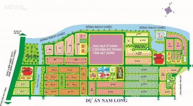 Nền đất 7x20m dự án khu dân cư Nam Long, Quận 9, diện tích 140m2. Giá 28 tr/m² 8501656