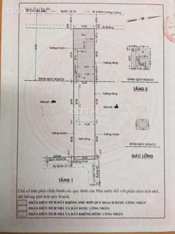 Bán nhà xưởng chính chủ MT Quốc Lộ 1A, P. An Lạc, Q Bình Tân, sát ngay vòng xoay An Lạc 8522933