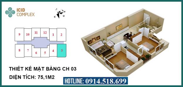 Chỉ với 1,2 tỷ/căn 2PN - 3PN, diện tích mở bán 63 - 65 - 75 - 85m2 8685195