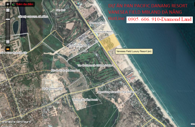 Bán biệt thự biển MBland, Pan Pacific Danang Resort, đối diện Cocobay, sân goft 8718929