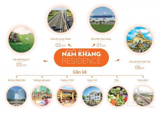 Bán đất nền dự án tại dự án Nam Khang Residence, Quận 9, Hồ Chí Minh. DT 56m2, giá 1.288 tỷ 8637386