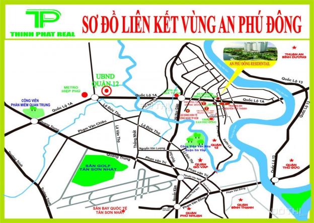 Bán nhà 1 trệt 1 lầu, sổ hồng riêng, đúc thật tặng nội thất 50 triệu An Phú Đông. 0914580439 8677112