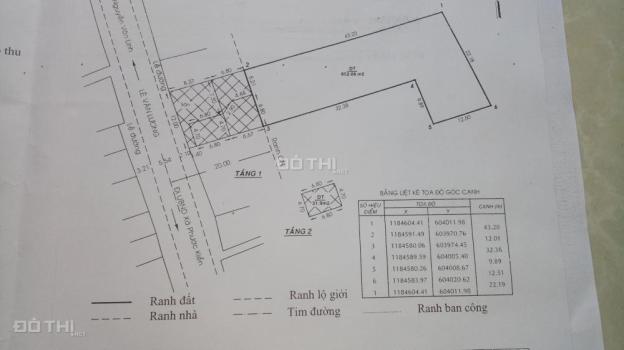 Bán toàn bộ 2 căn nhà cấp 4 liền kề (1052m2 - Công nhận 781m2) MT đường Lê Văn Lương, Phước Kiển 8706164