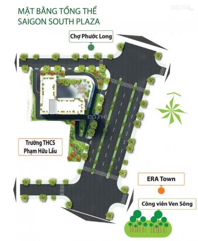 Căn hộ tại dự án Saigon South Plaza, Quận 7, Hồ Chí Minh diện tích 68m2 giá 1.3 tỷ, LH 0939824188 8721671