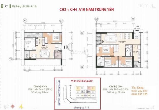 Tôi có suất ngoại giao chung cư A10 Nam Trung Yên, (0983 262 899). Giá rẻ 8725738