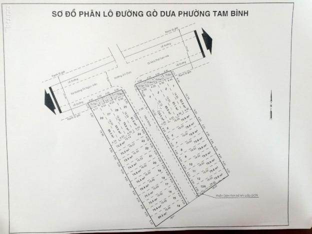 Bán đất chính chủ, đối diện chợ Tam Bình 32 tr/m2. Sổ hồng riêng xây dựng ngay 8817426