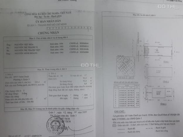 BÁN NHÀ RIÊNG ĐƯỜNG VƯỜN CHUỐI, QUẬN 3. GIÁ  28 TỶ. LH: 0902771116 (Minh Khoa) 8799931