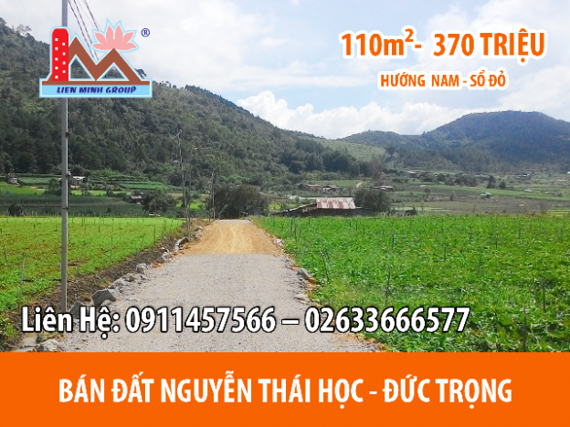 Bán đất 3 lô khu dự án bên sông Đa Nhim, Nguyễn Thái Học, Đức Trọng 8940419