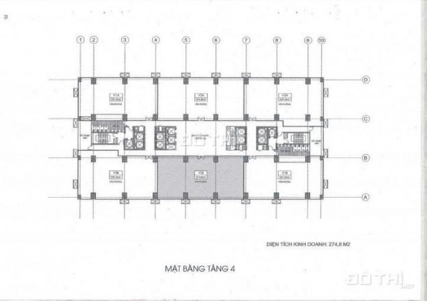 Cần chuyển nhượng sàn thương mại tầng 4 tòa CT4 Vimeco lk Trần Duy Hưng, ngay sau siêu thị Big C 8897013