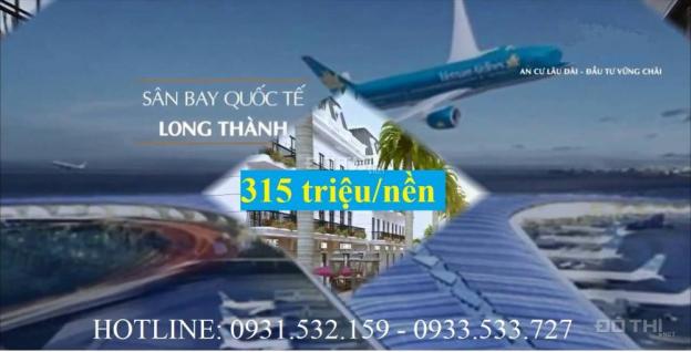 Còn 10 lô duy nhất phân khúc giá rẻ tại khu tái định cư Lộc An Bình Sơn - Sân bay Long Thành 8897266