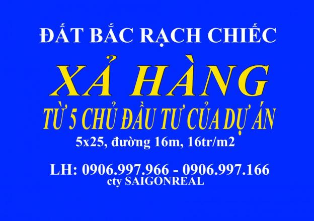 Đất bẮc Rạch Chiếc, vị trí đẹp nhất, giá tốt nhất tháng 10. LH: 0906.997.966 9046180