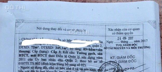 11,5 tỷ/ nhà phố 3 lầu, 1 tầng hầm, sổ hồng hoàn công, đường nhựa 11m, khu sau lưng Meetro Quận 2 8899219