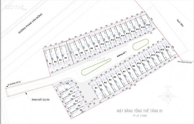 Cần bán nhà phố trên Đại lộ Phạm Văn Đồng, nằm trong khu khép kín, bảo vệ 24/24 8906806