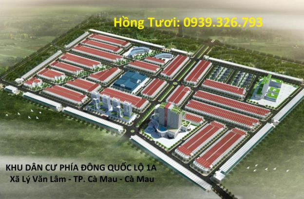 Bán đất nền khu đô thị Sao Mai Nhựt Hồng, TP. Cà Mau, LH: 0939326793 8999129