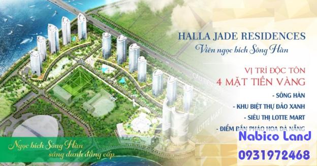 Bán đất Halla Jade Residence, vị trí 3 mặt tiền đắc địa chỉ với 44 triệu/m2 8997449
