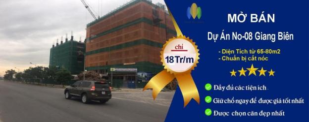 CH DT từ 65m2 - 72m2, 2PN KĐT Việt Hưng, giá từ 19 tr/m2, gồm VAT, full NT, đối diện với CT15 9093587