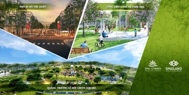 Chính chủ cần bán 3 lô nhà phố đẹp nhất dự án Sing Garden, Bắc Ninh 9079869