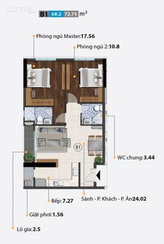 Bán 15 căn cuối cùng dự án Carillon 5, Q. Tân Phú - Nhận nhà trả chậm 12 tháng 0% lãi suất, CK 6.7% 9054746
