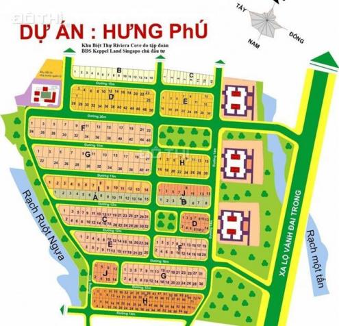 Chính chủ cần bán nền đất KDC Hưng Phú, Q. 9, lô E, lô góc vị trí cực đẹp 9063889