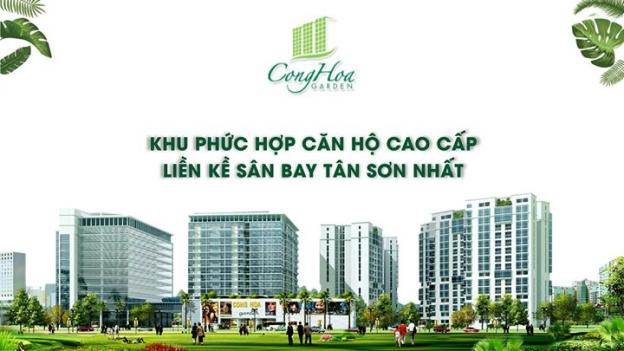 Căn hộ mặt tiền đường Cộng Hoà, T3/2018 nhận nhà, giá chỉ 29tr/m2 9099957